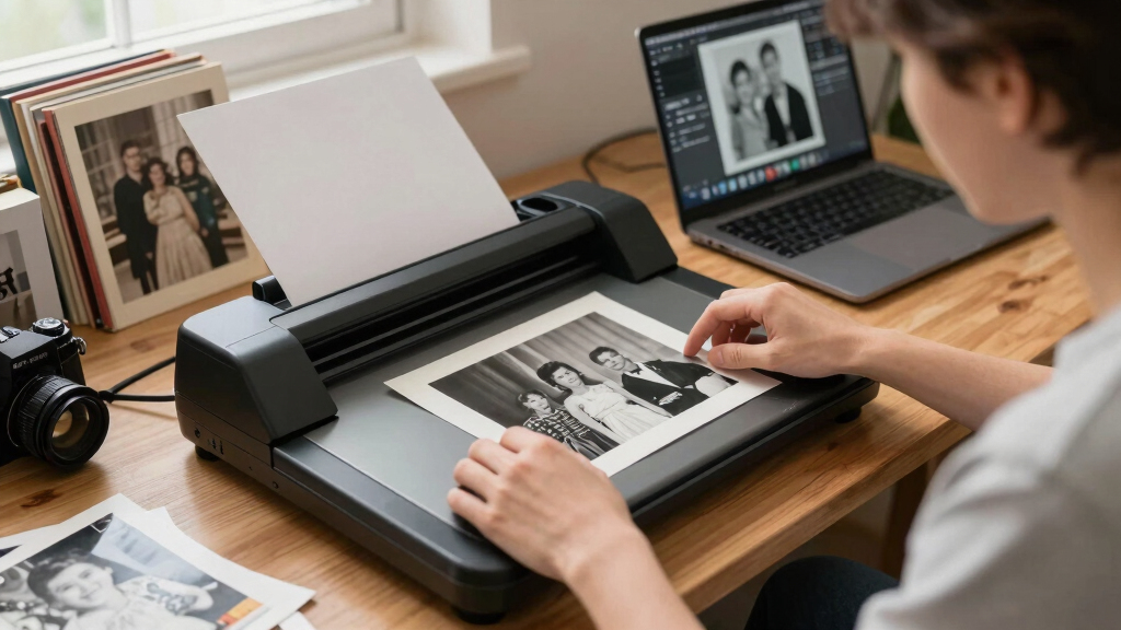 Archiving Old Photos: Scanning and Storing Family Memories