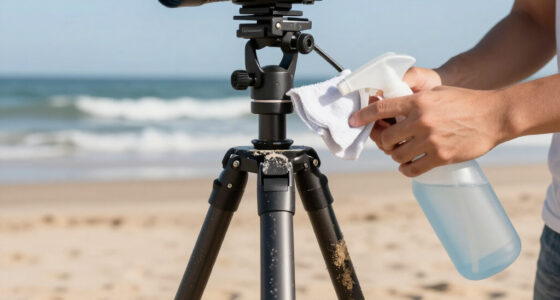 Caring for Your Tripod: Sand, Salt Water, and Maintenance