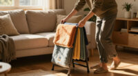 Aldi's Best-Selling Blanket Storage Ladder Is Finally Back