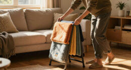 Aldi's Best-Selling Blanket Storage Ladder Is Finally Back