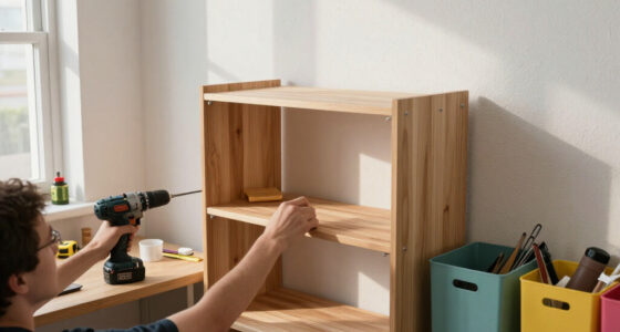 I Created A Pretty IKEA BILLY Hack That Seriously Cuts Clutter