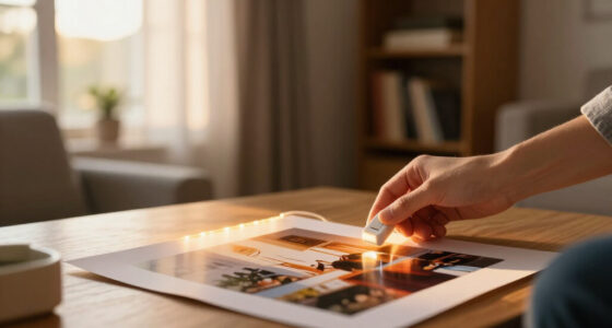 Display Lighting for Prints at Home