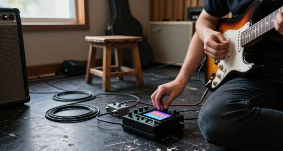 Guitar Amp And Effects Pedal Built On The Waveshare ESP32-S3-Touch-AMOLED-2.06